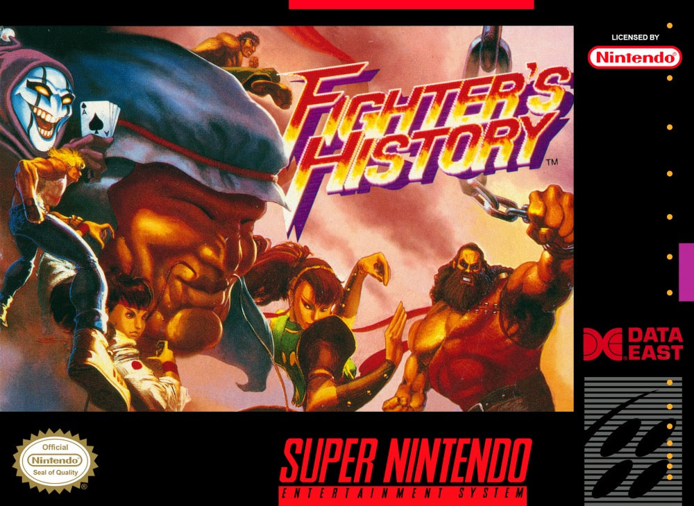 Fighter's History Cover Art