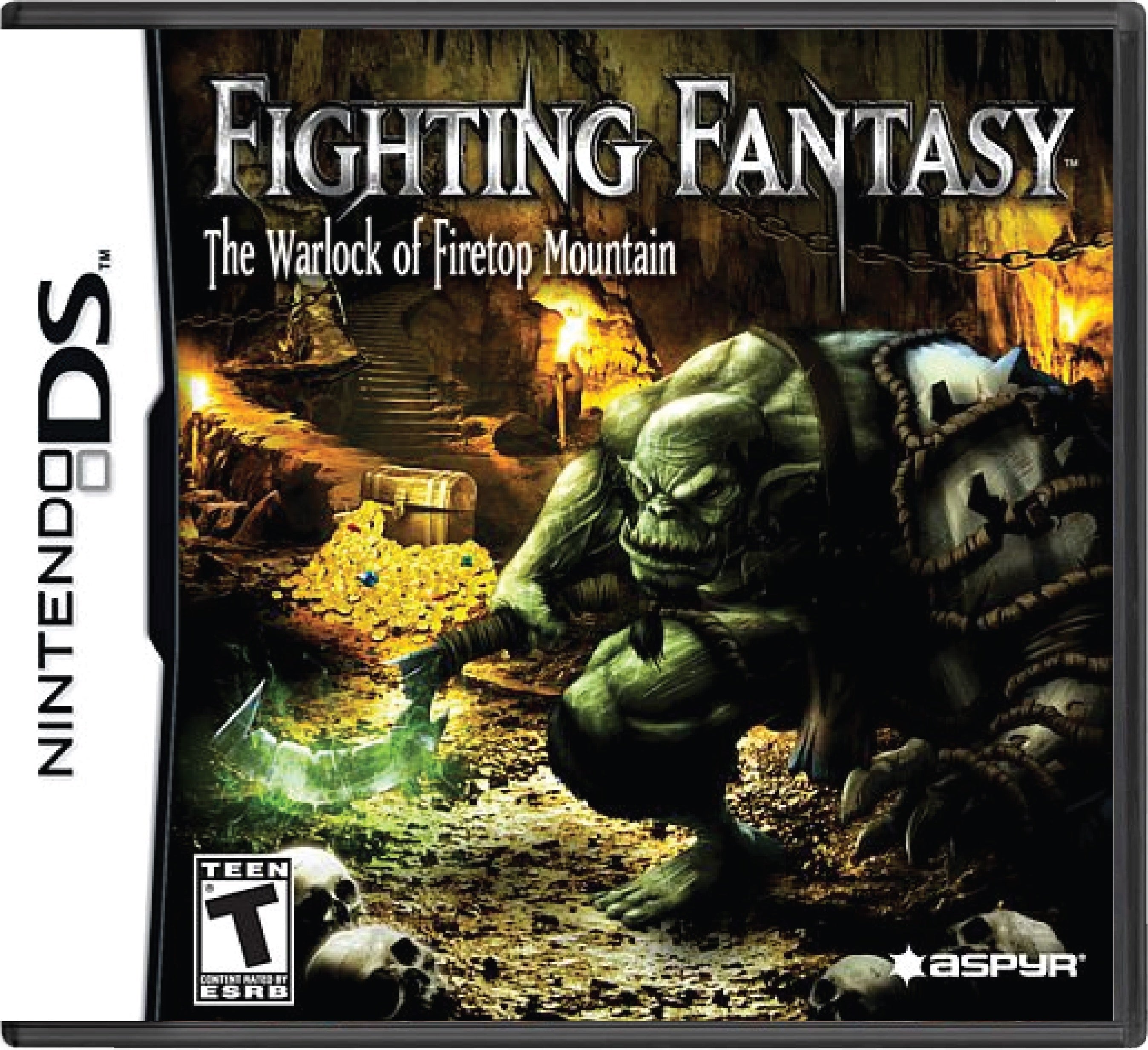 Fighting Fantasy The Warlock of Firetop Mountain Cover Art