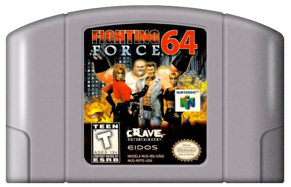 Fighting Force 64 Cover Art and Product Photo