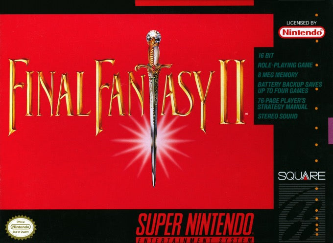 Final Fantasy II Cover Art