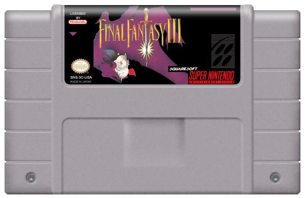 Final Fantasy III Cartridge