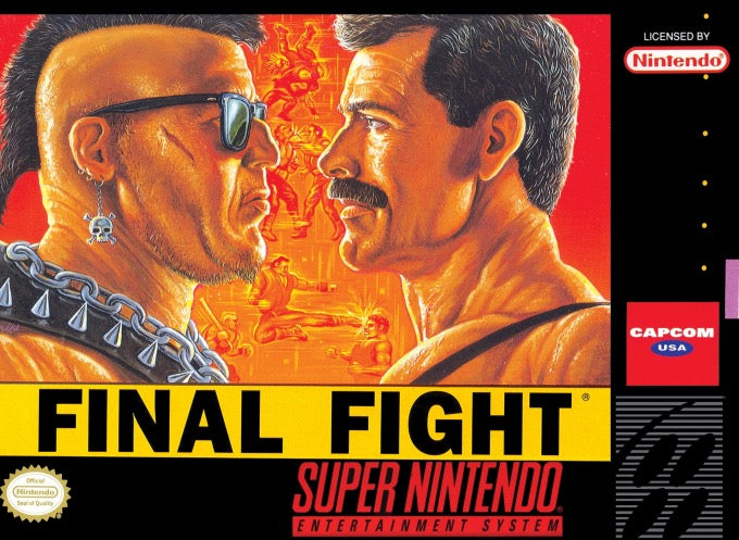 Final Fight Cover Art