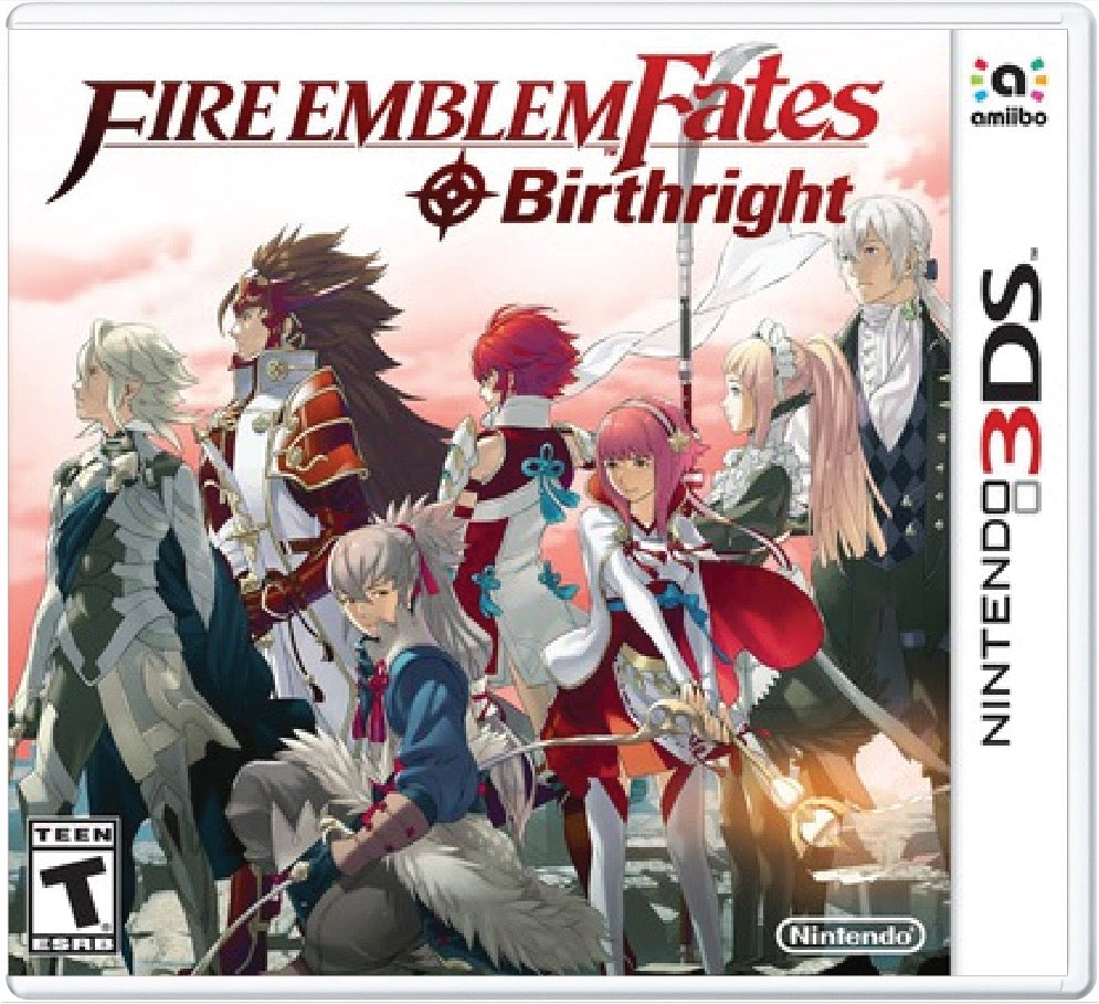 Fire Emblem Fates Birthright Cover Art
