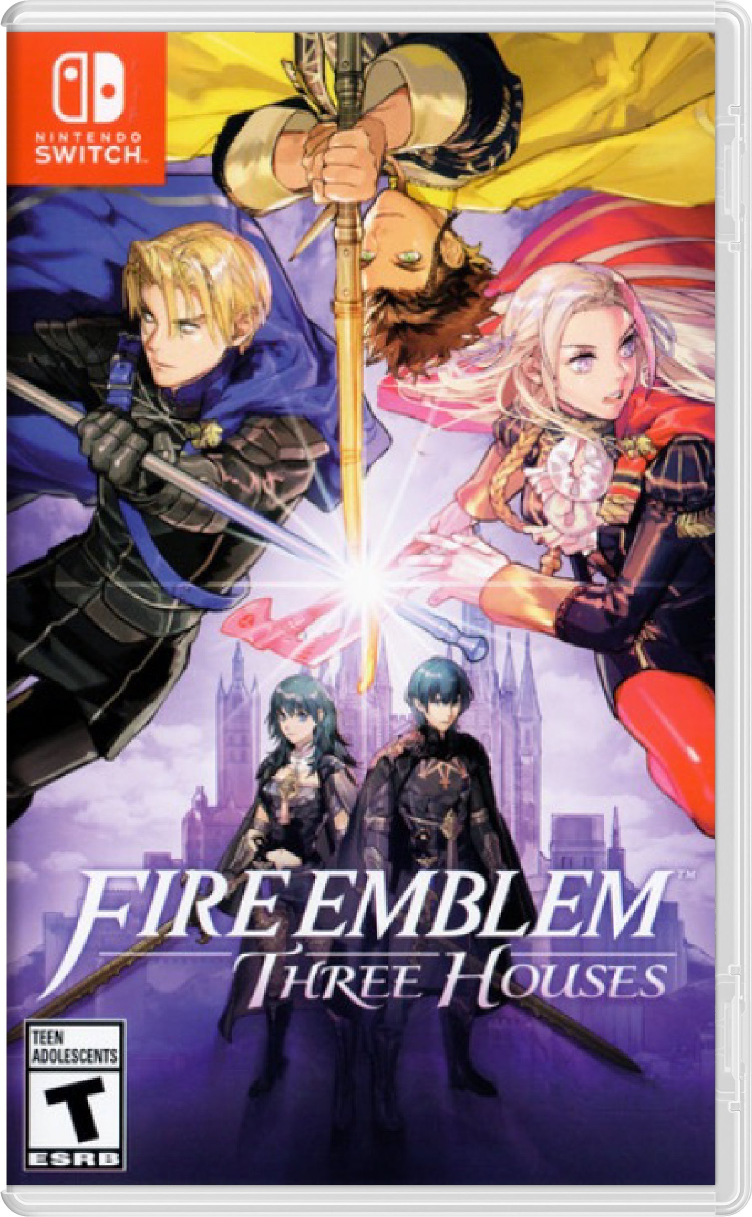Fire Emblem Three Houses Cover Art