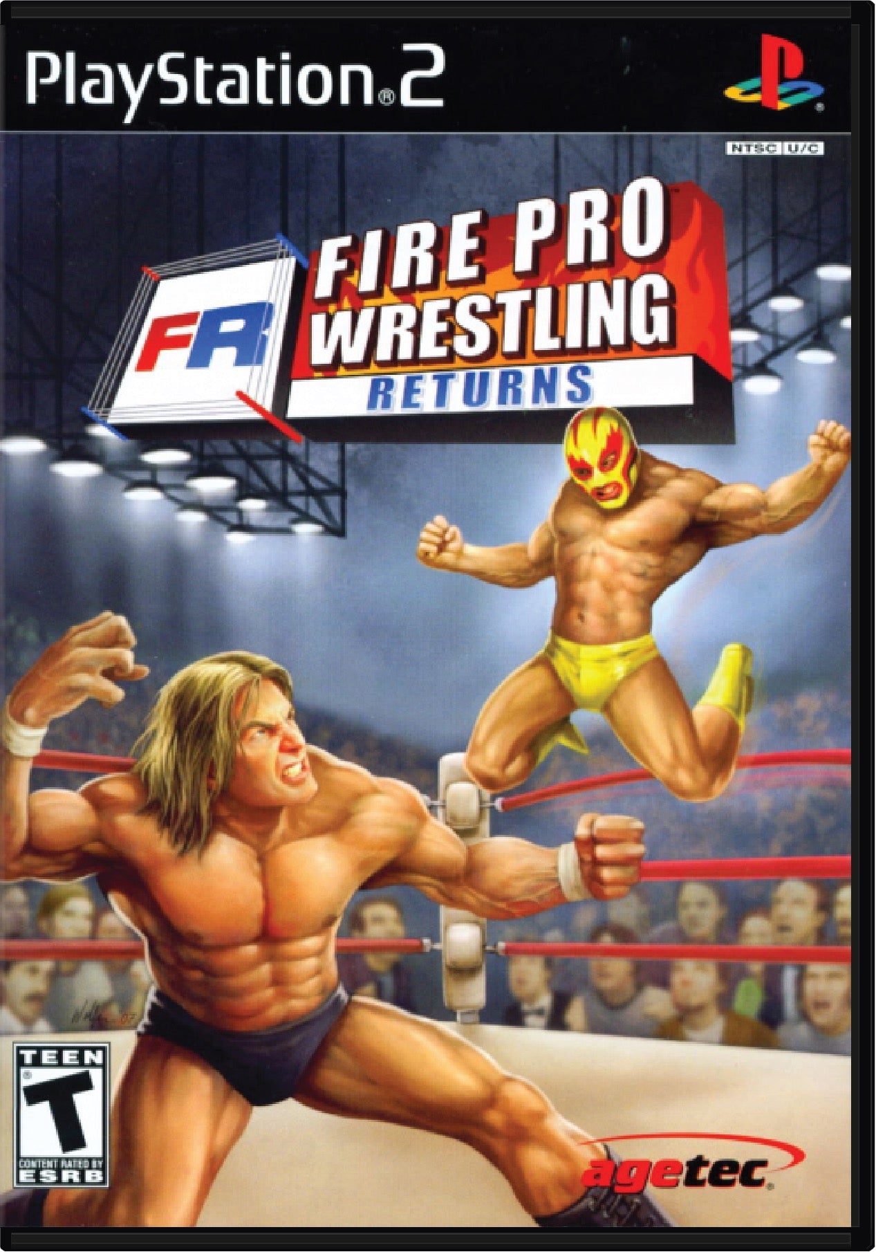 Fire Pro Wrestling Returns Cover Art and Product Photo