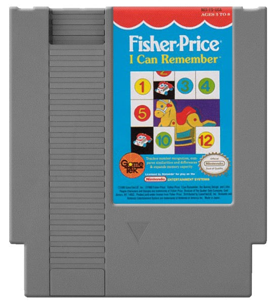 Fisher Price I Can Remember Cover Art and Product Photo