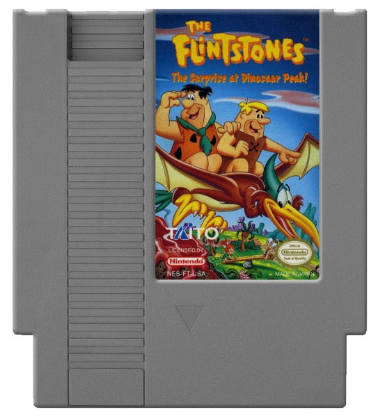 Flintstones Surprise at Dinosaur Peak Cover Art and Product Photo