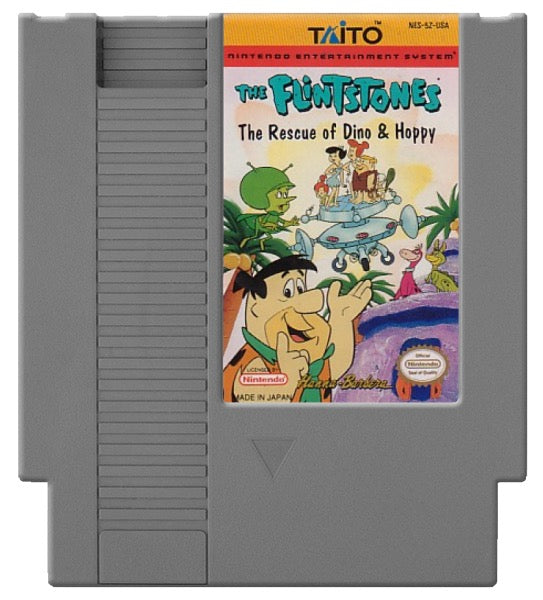 Flintstones The Rescue of Dino and Hoppy Cover Art and Product Photo