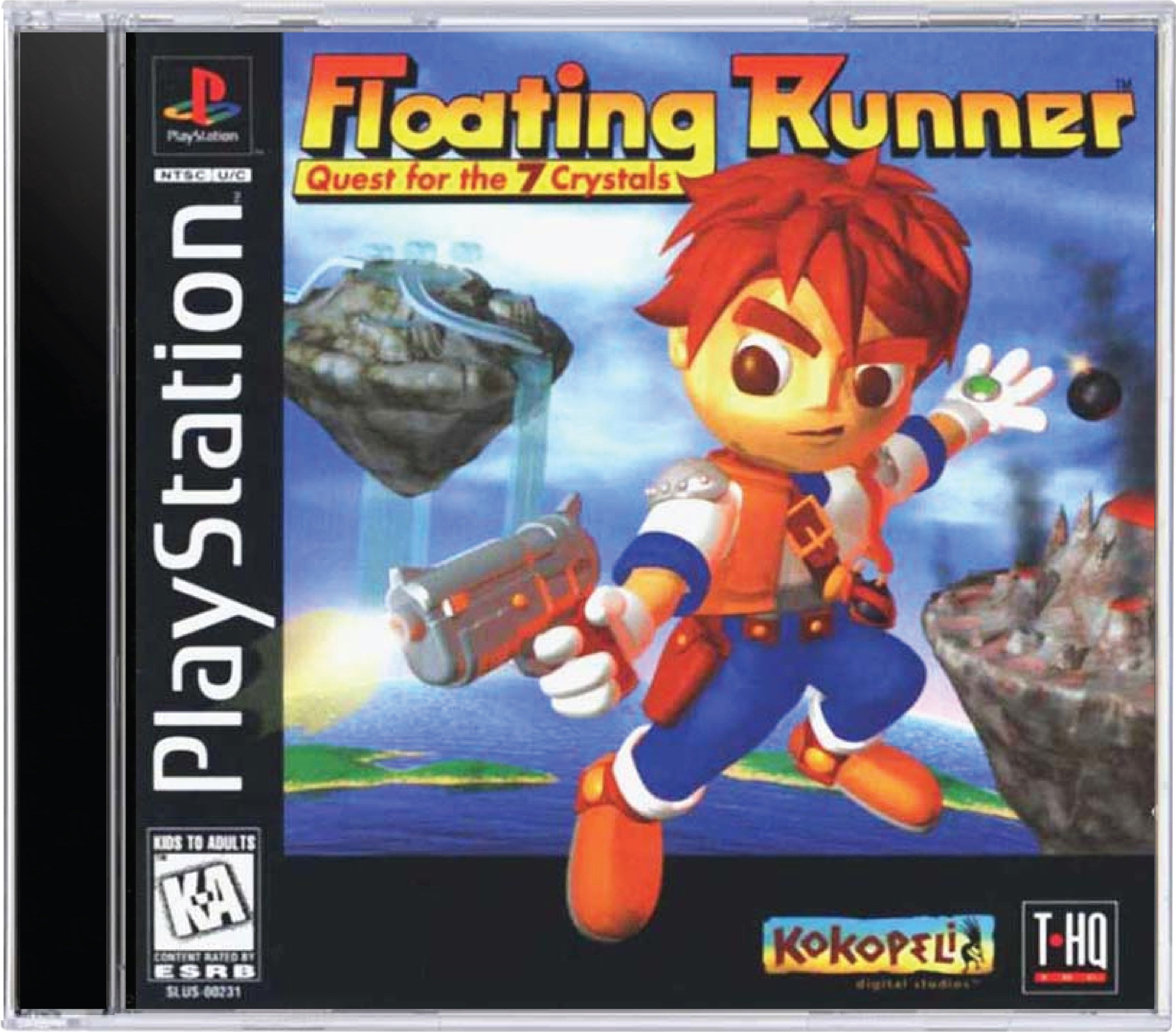 Floating Runner Quest for the 7 Crystals Cover Art and Product Photo