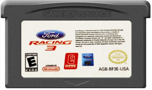 Ford Racing 3 Cartridge