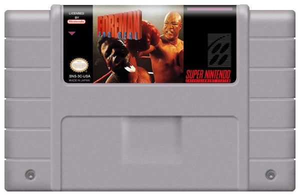 Foreman For Real Cartridge