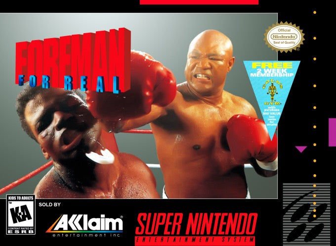 Foreman For Real Cover Art