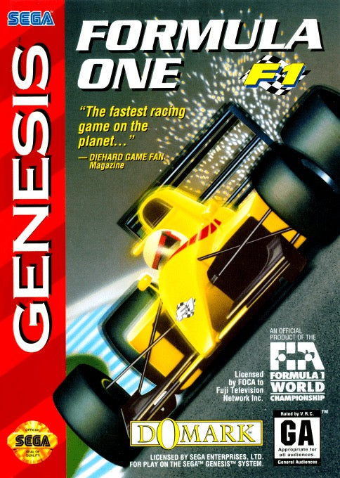 Formula One F1 Cover Art