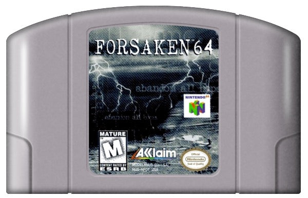 Forsaken 64 Cover Art and Product Photo