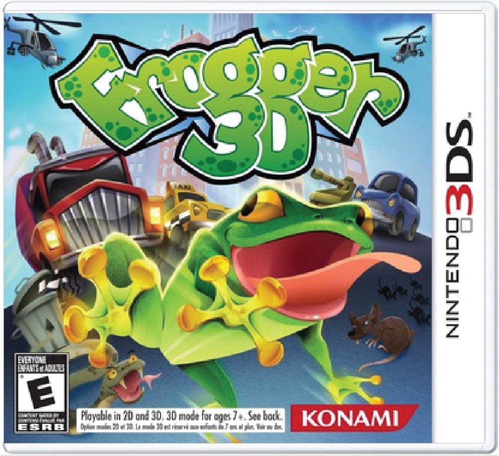 Frogger 3D Cover Art