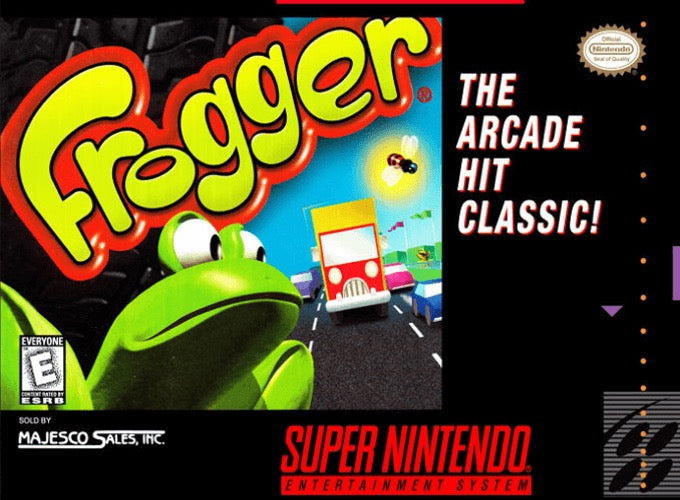 Frogger Cover Art