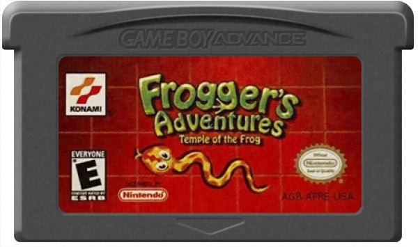 Froggers Adventures Temple of Frog Cartridge