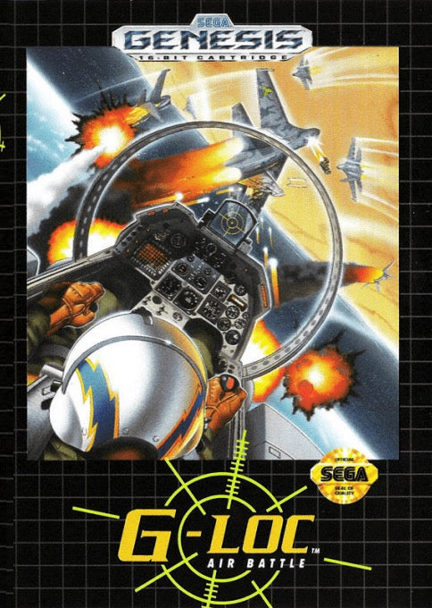 G-LOC Air Battle Cover Art