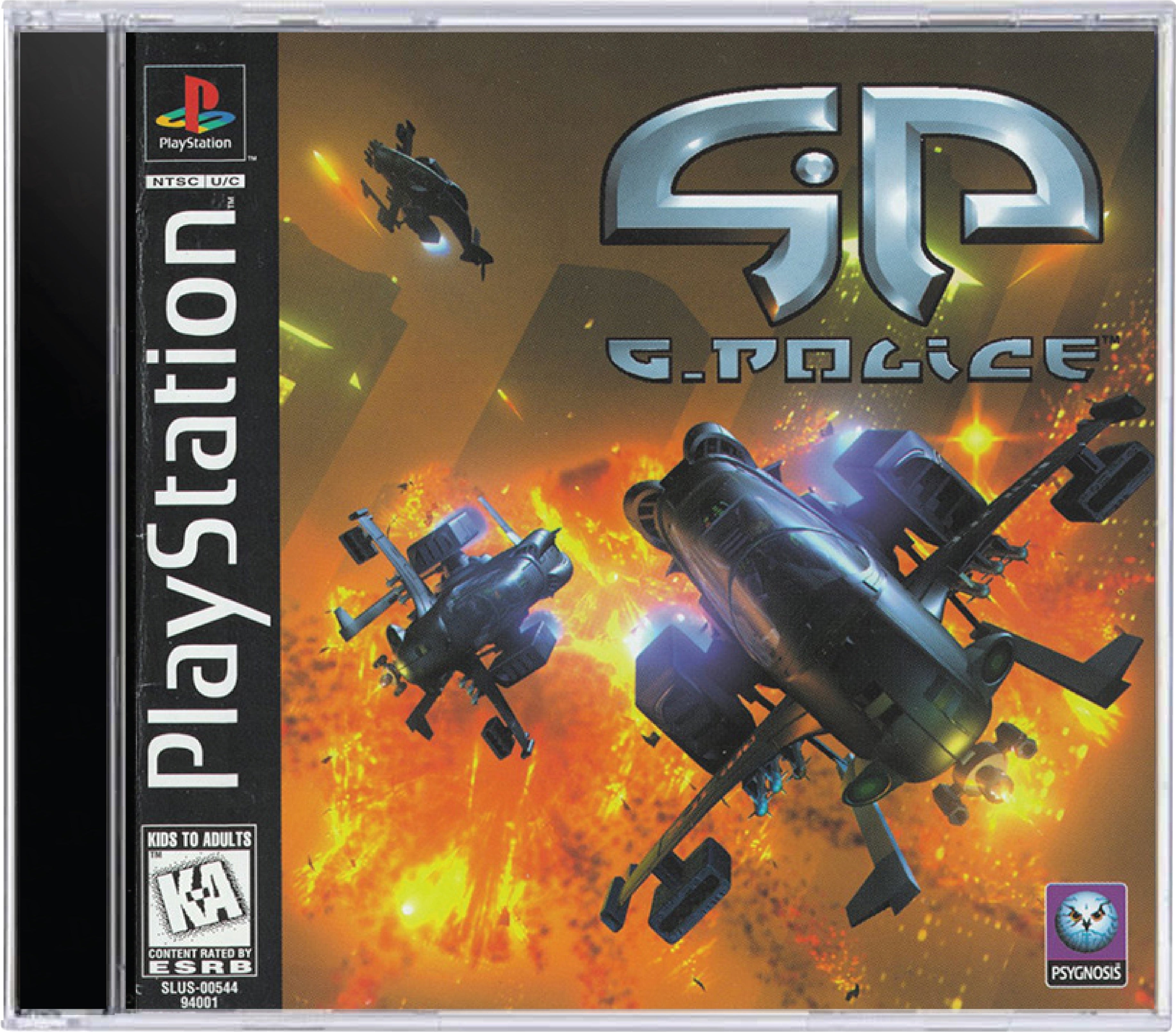 G-Police Cover Art and Product Photo