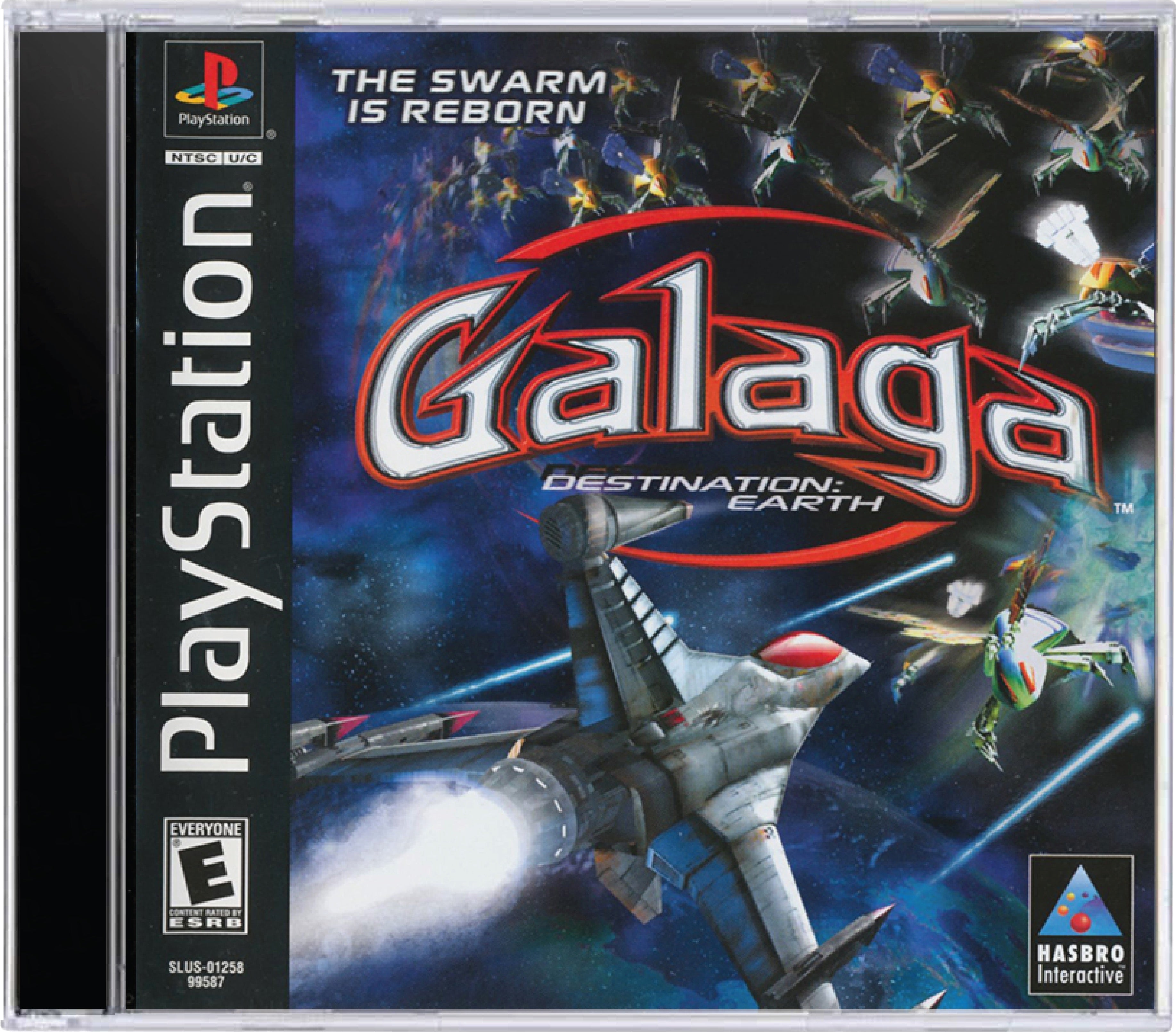 Galaga Destination Earth Cover Art and Product Photo