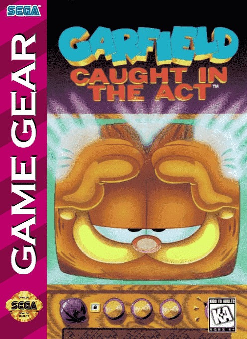 Garfield Caught in the Act Cover Art