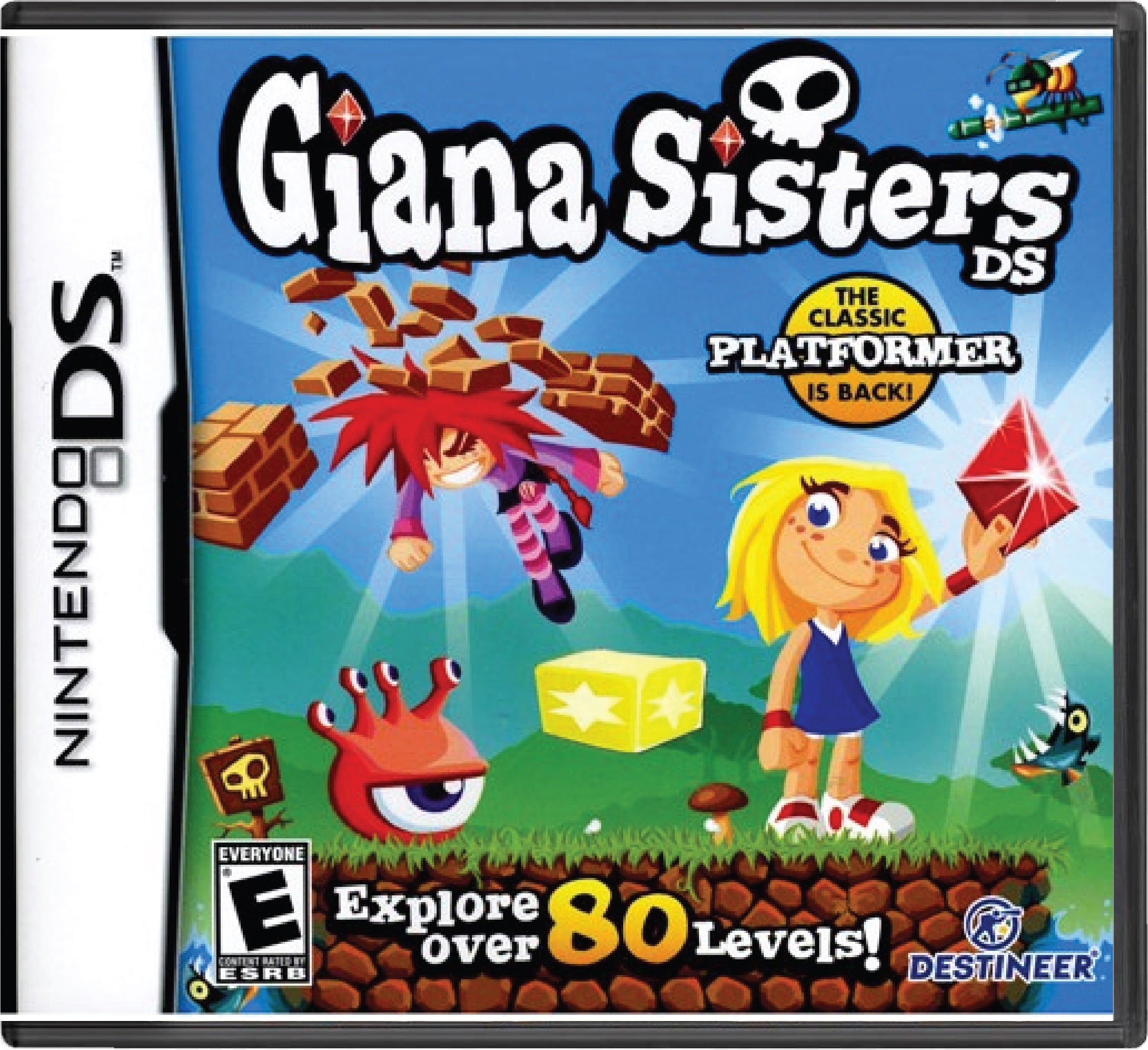 Giana Sisters DS Cover Art
