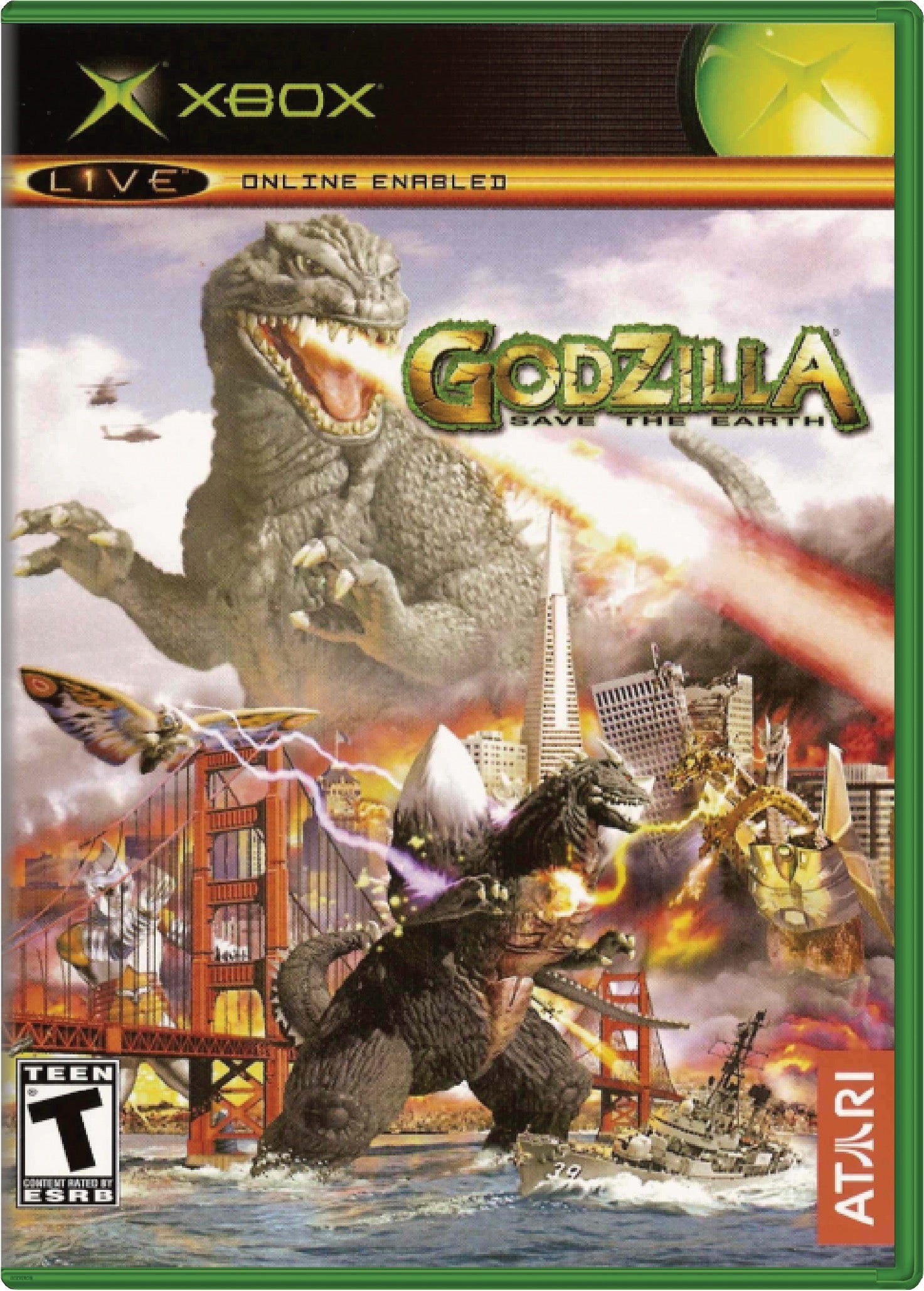 Godzilla Save the Earth Cover Art