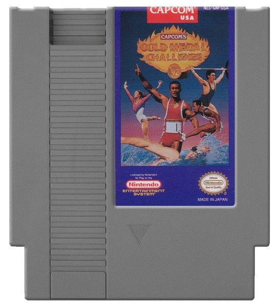 Gold Medal Challenge '92 Cover Art and Product Photo