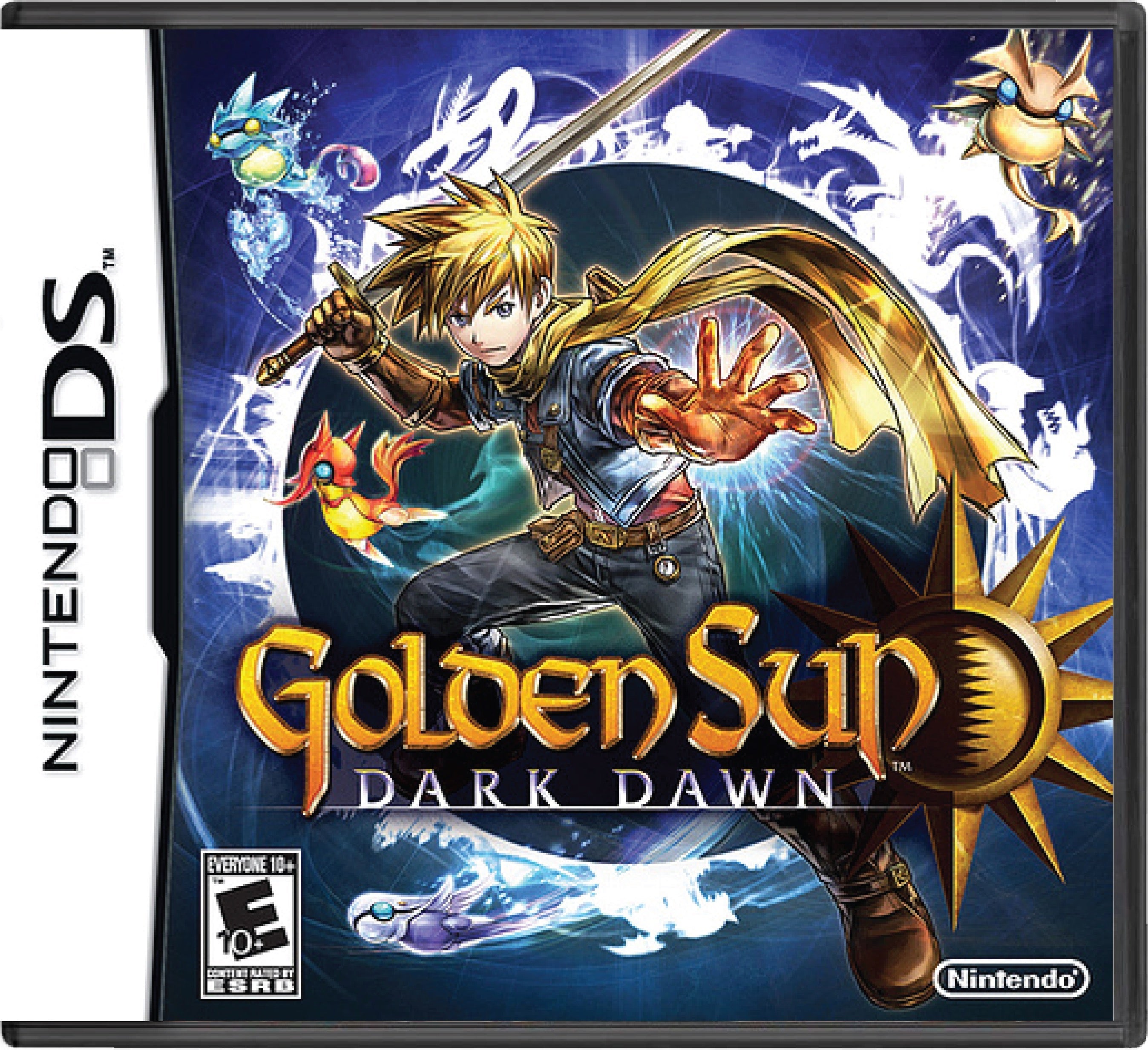 Golden Sun Dark Dawn Cover Art