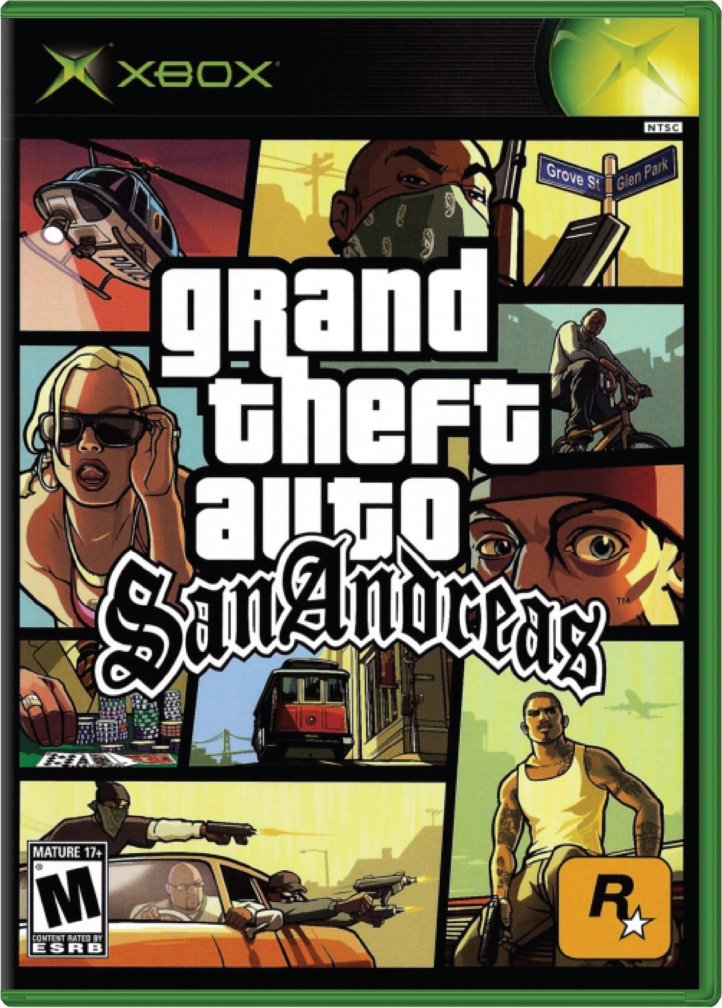 Grand Theft Auto GTA San Andreas Cover Art