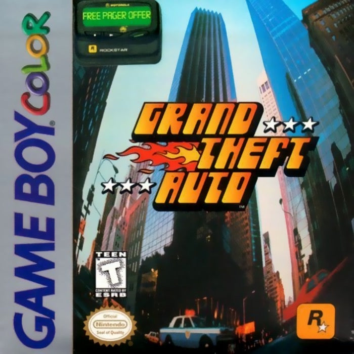 Grand Theft Auto Cover Art