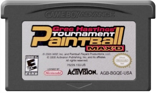 Greg Hastings Tournament Paintball Maxed Cartridge