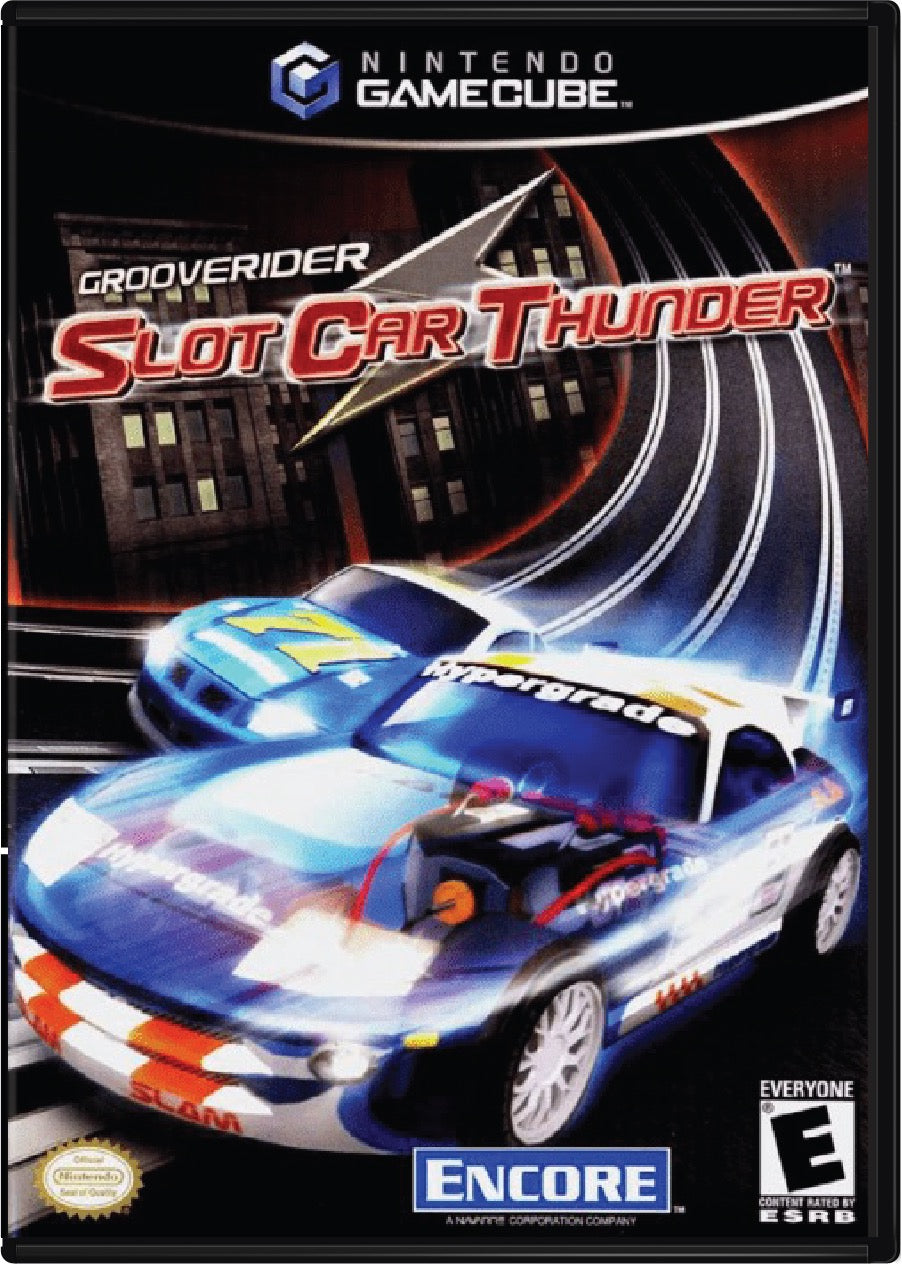 Grooverider Slot Car Thunder Cover Art and Product Photo