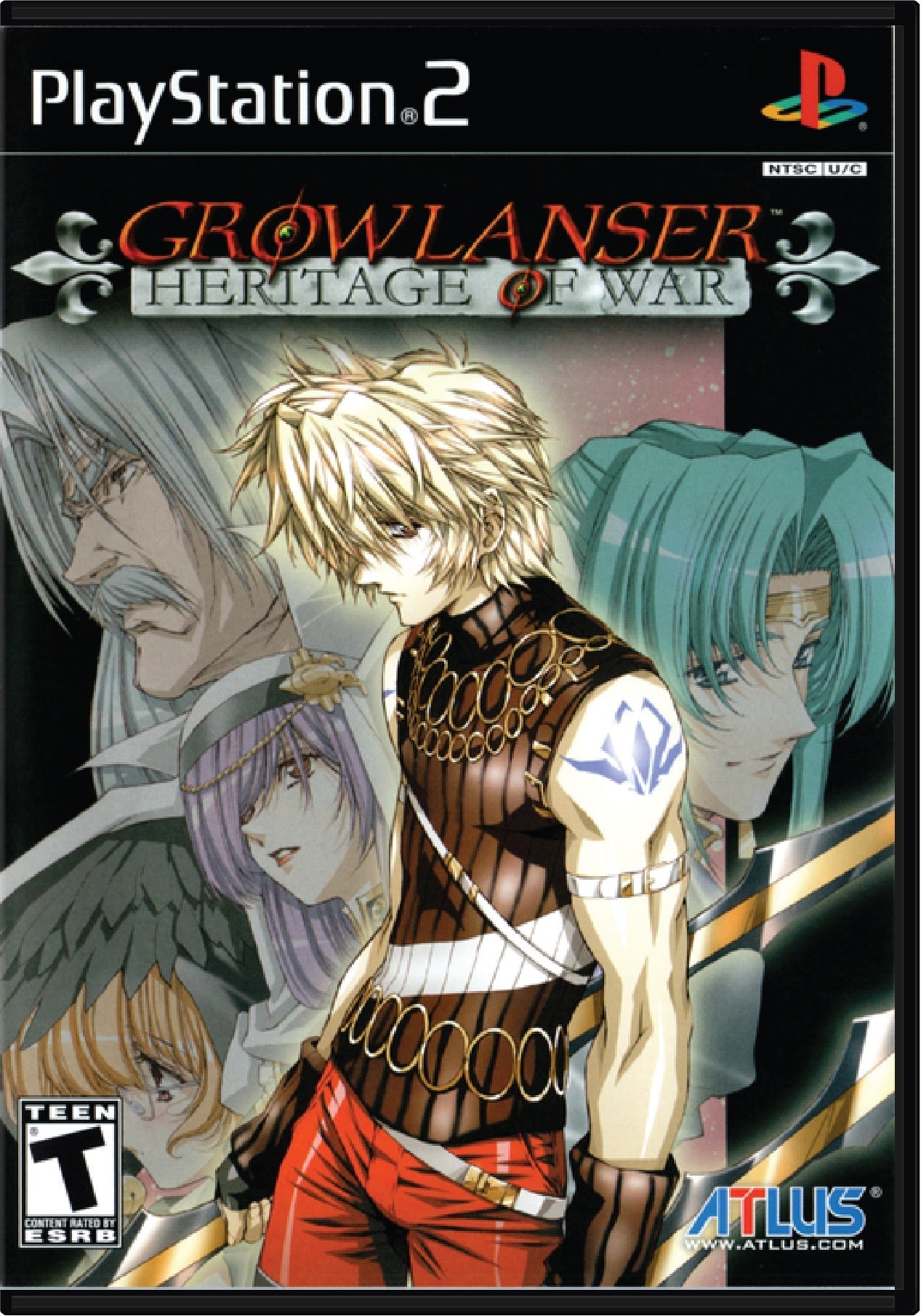 Growlanser Heritage Of War Cover Art and Product Photo