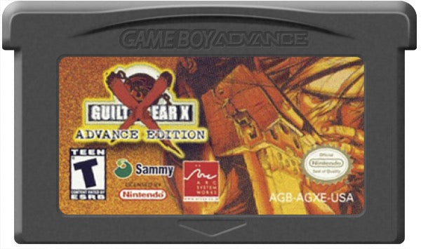 Guilty Gear X Advance Edition Cartridge