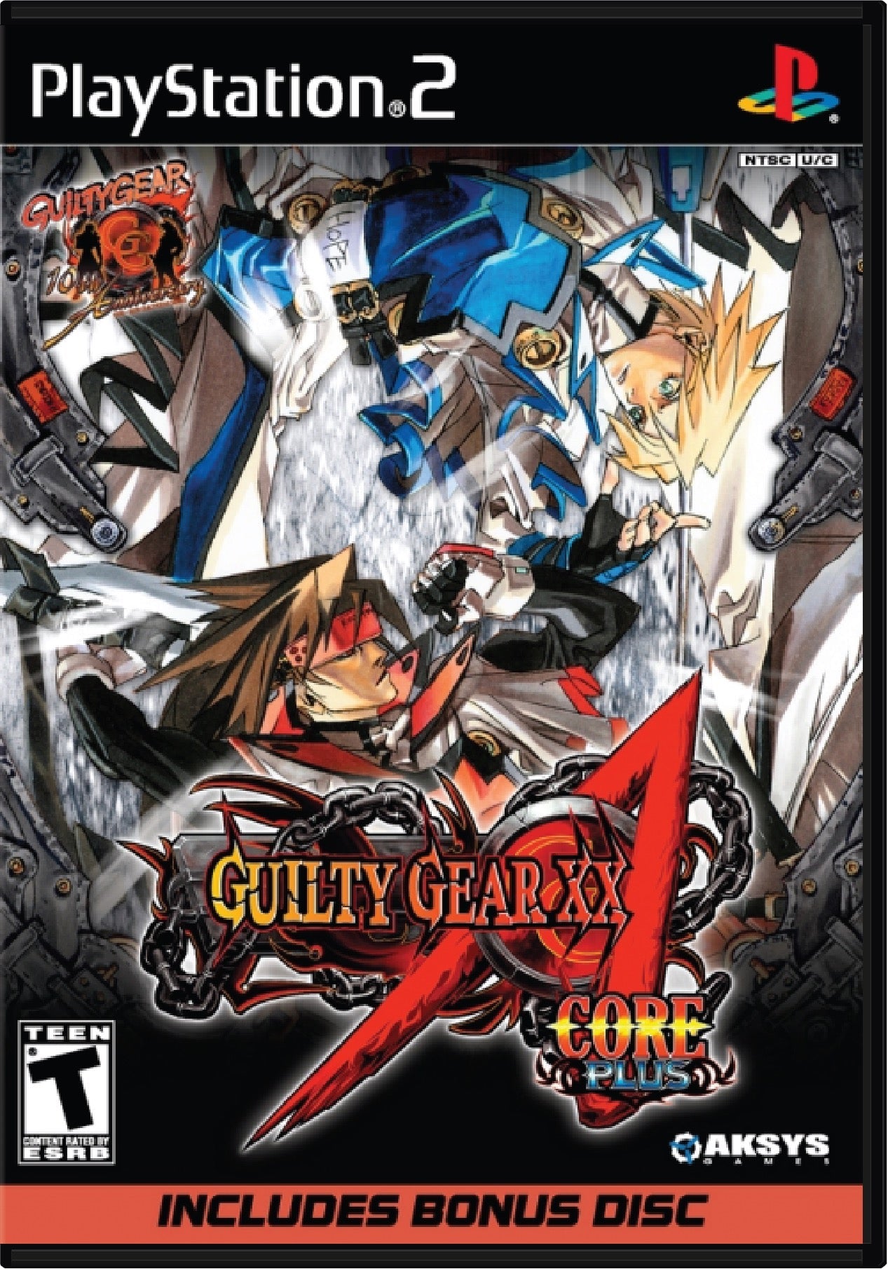 Guilty Gear XX Accent Core Plus Cover Art and Product Photo
