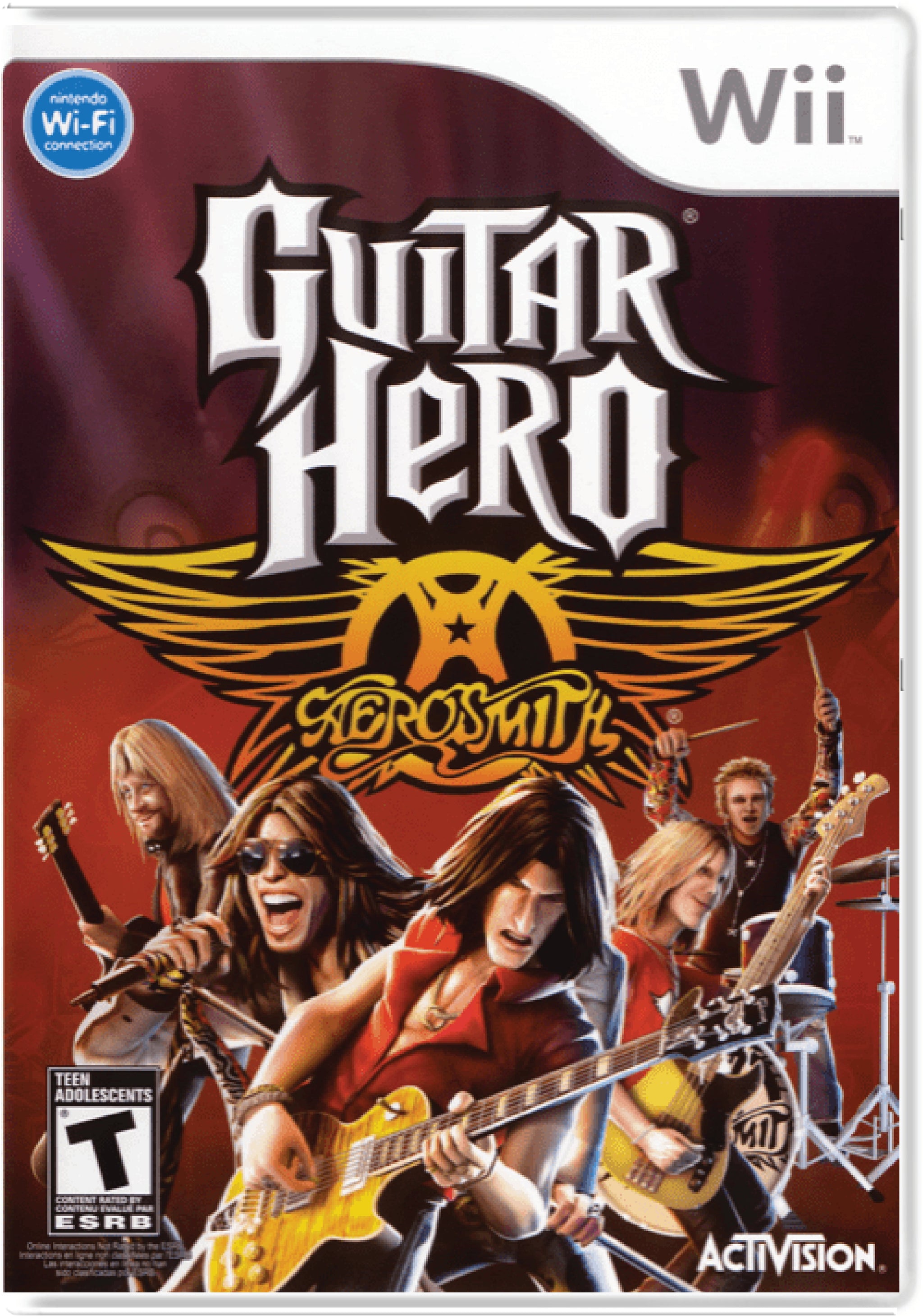 Guitar Hero Aerosmith for Nintendo Wii TVGC