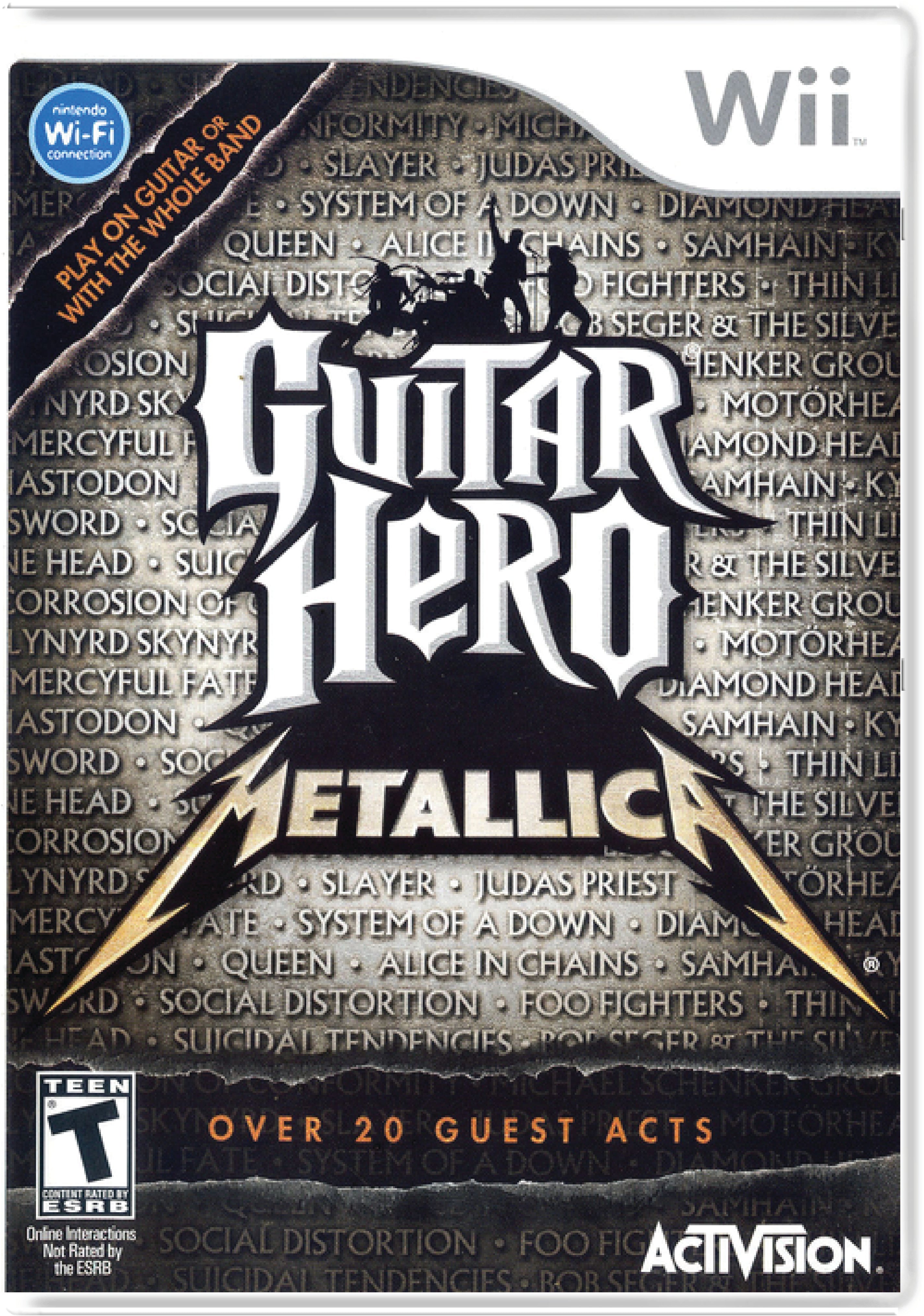 Guitar Hero Metallica Cover Art