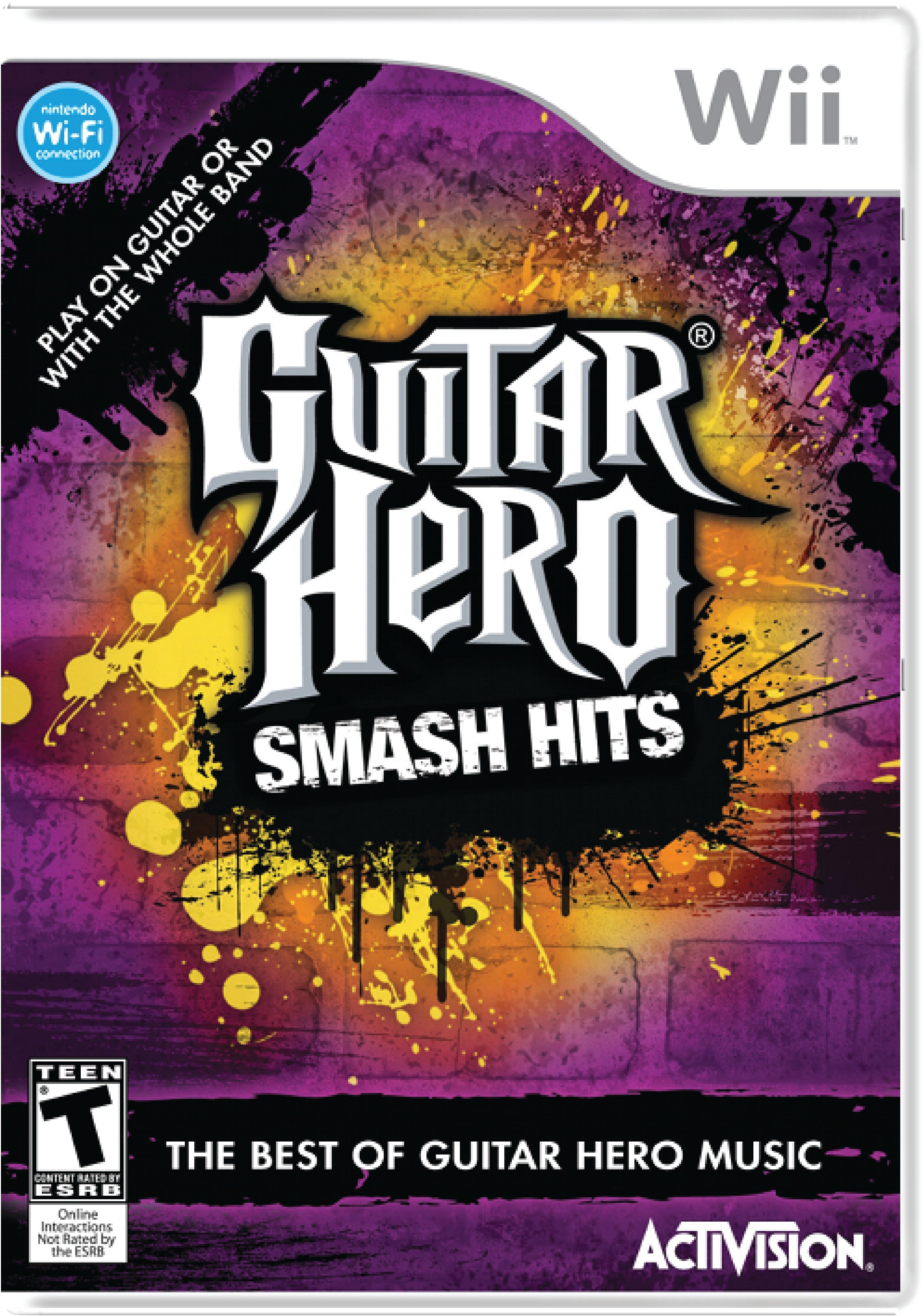 Guitar Hero Smash Hits Cover Art