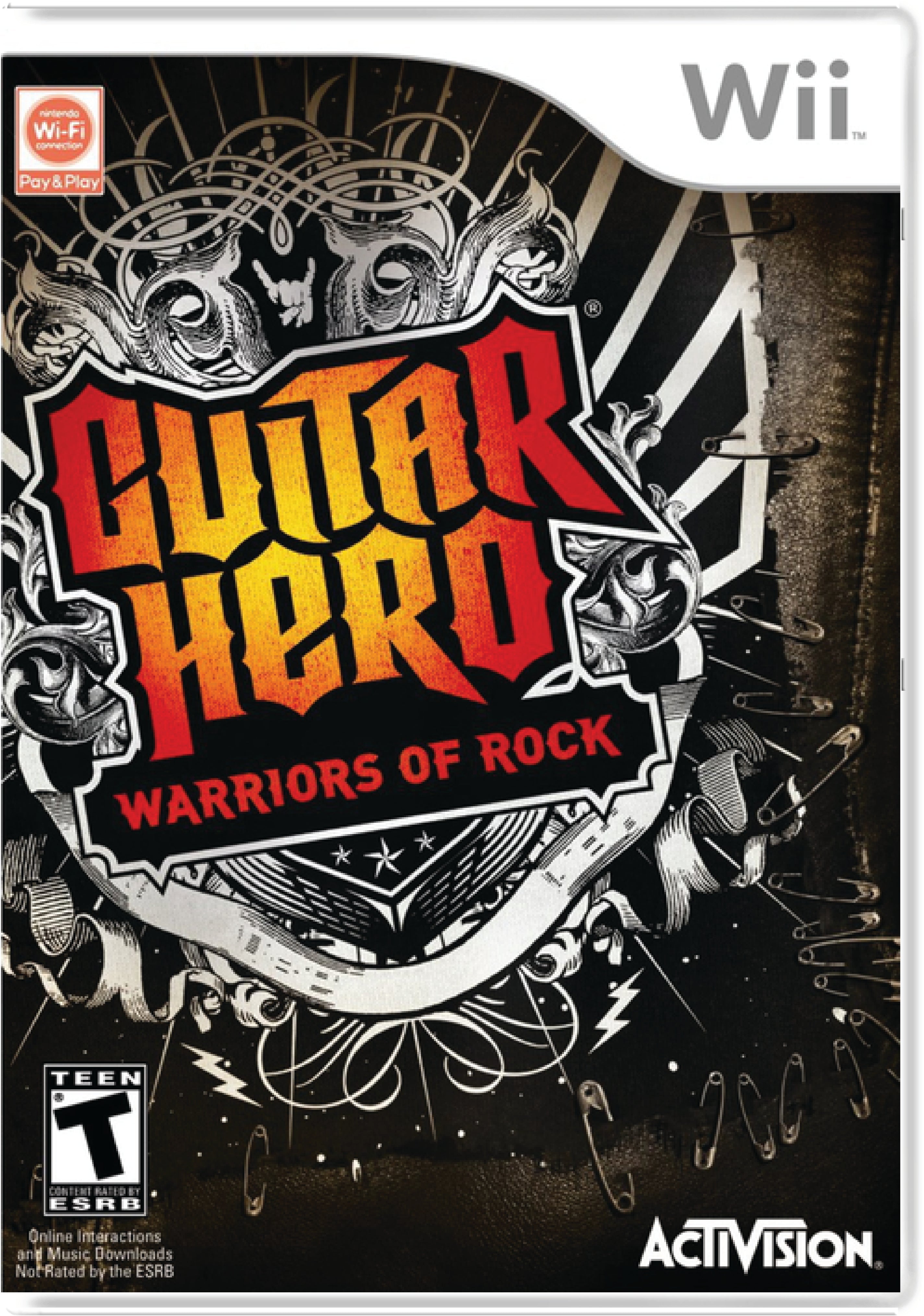 Guitar Hero Warriors of Rock Cover Art