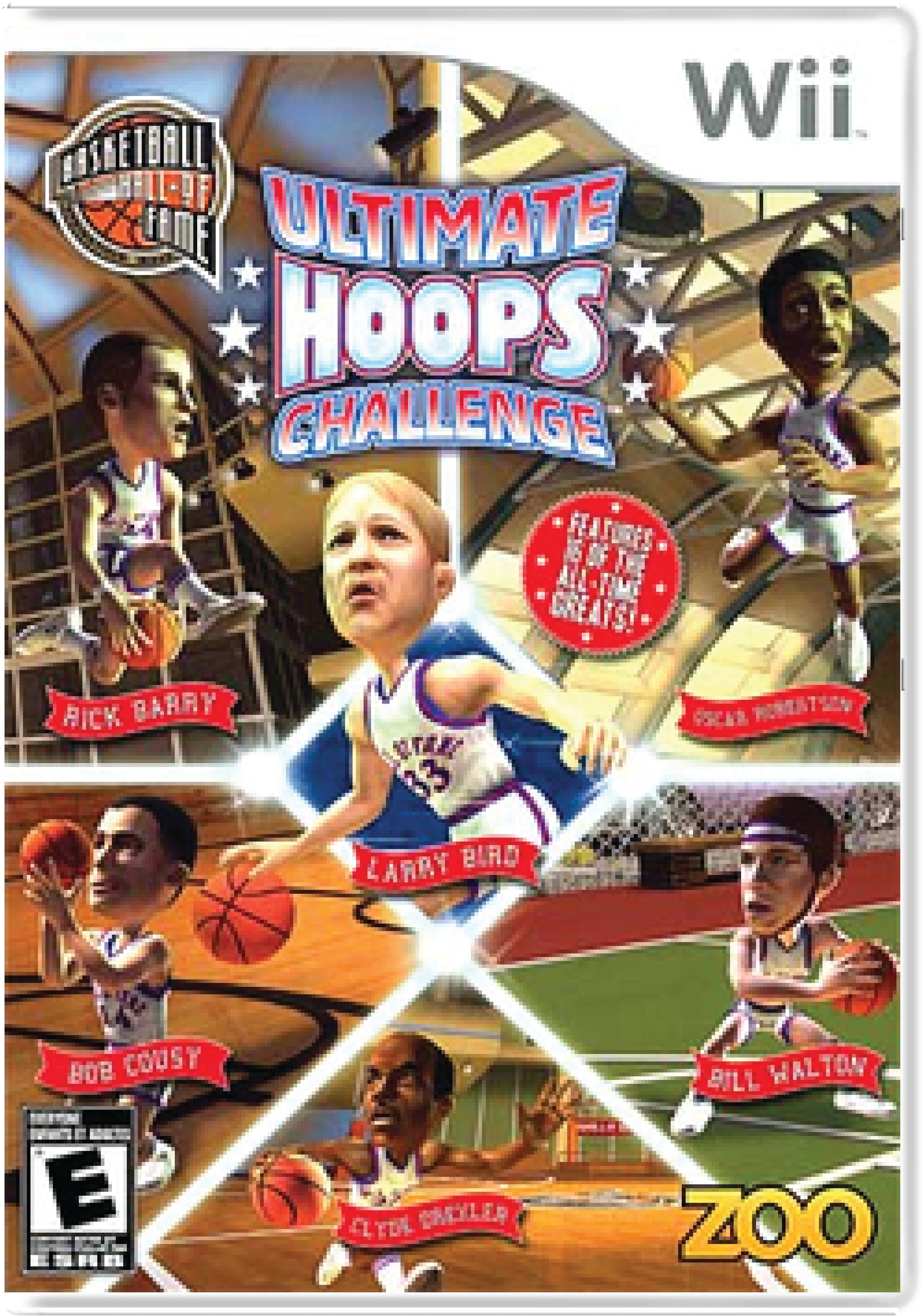 Hall of Fame Ultimate Hoops Challenge Cover Art