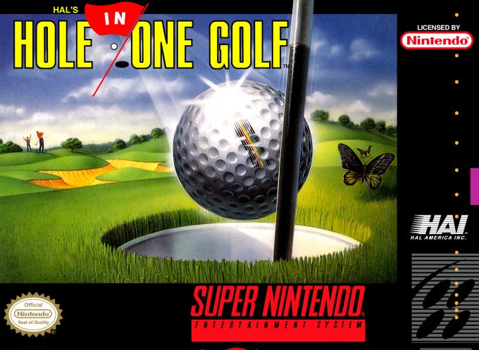 Hal's Hole in One Golf Cover Art