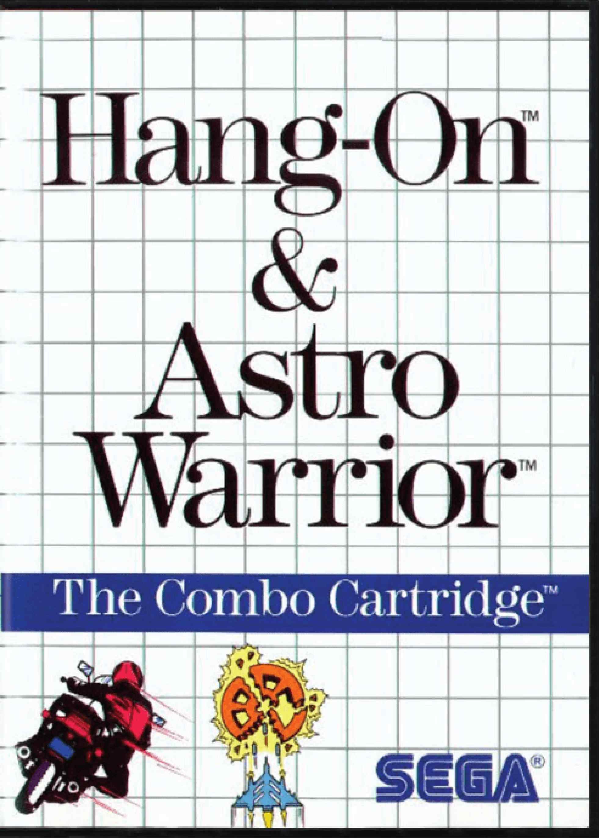 Hang-On and Astro Warrior Cover Art