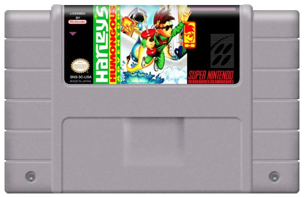 Harley's Humongous Adventure Cartridge