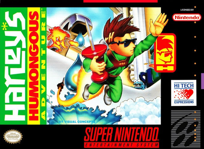 Harley's Humongous Adventure Cover Art