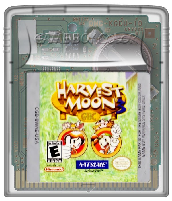 Harvest Moon 3 Cartridge