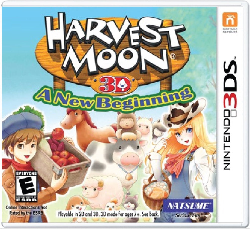 Harvest Moon A New Beginning Cover Art