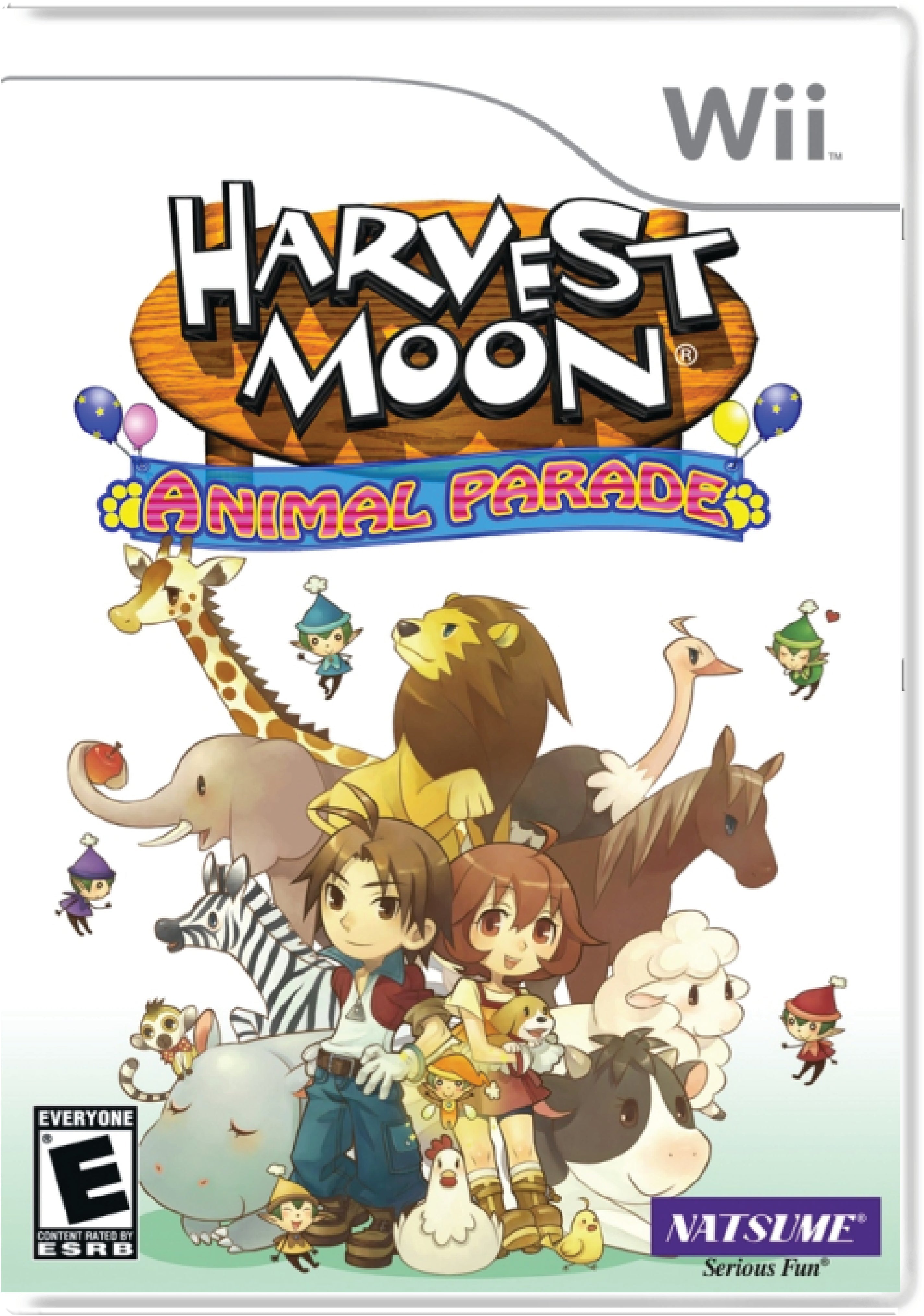 Harvest Moon Animal Parade Cover Art