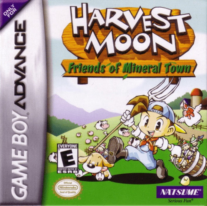 Harvest Moon Friends Mineral Town Cover Art