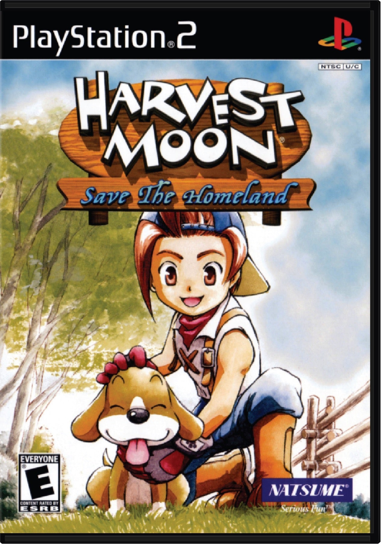 Harvest Moon Save the Homeland Cover Art and Product Photo